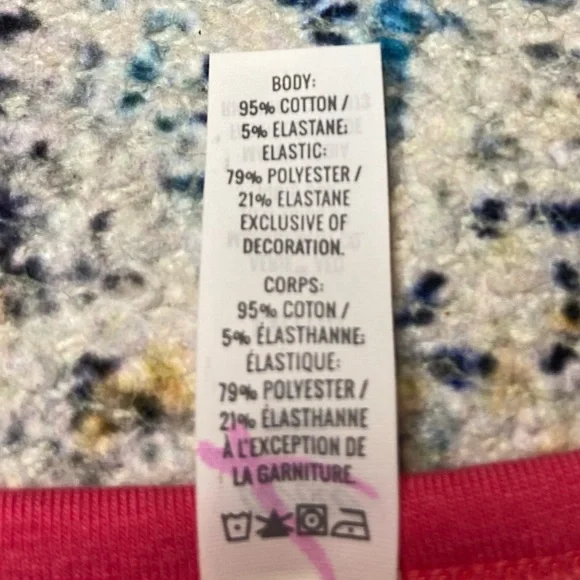 NWT Aerie “Coffee By Day Cocoa By Night” Hot Pink Thong Tanga Cotton Panty XXL - Picture 7 of 8